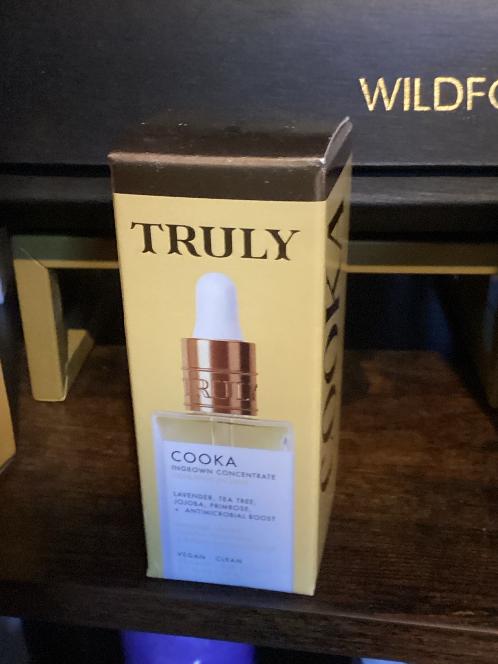 TRULY Cooka Ingrown Concentrate - Yellow and Brown Packaging